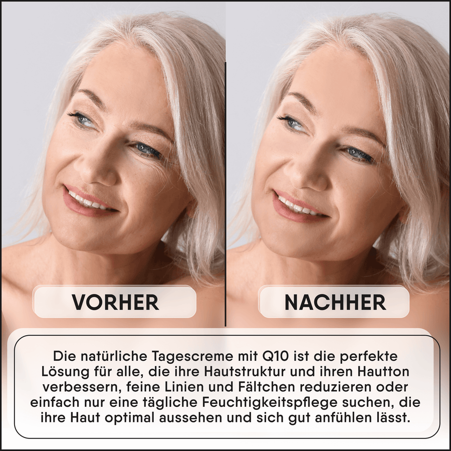 Natürliche Tagescreme mit Q10